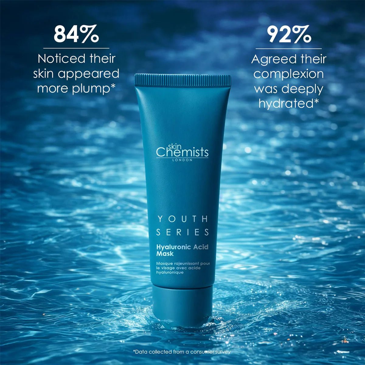 Skin Chemist Youth Series 1% Hyaluronic Acid Mask 50ml - liquidation.store