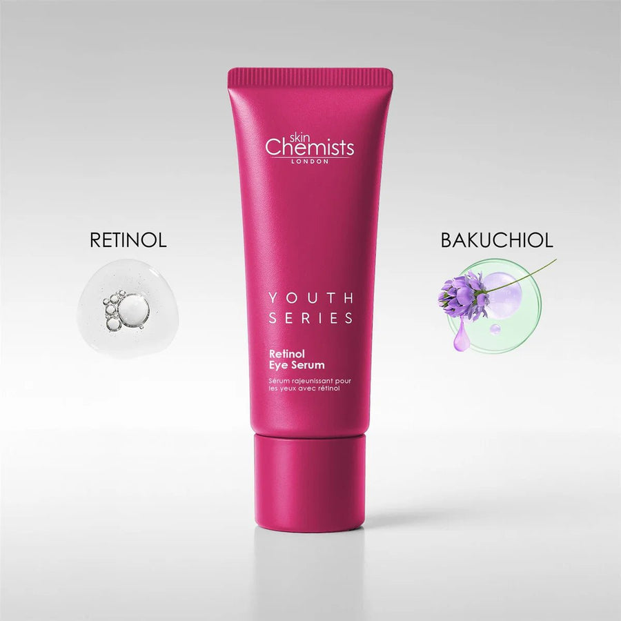 Skin Chemist Youth Series Retinol & Bakuchiol Eye Serum 15ml - liquidation.store