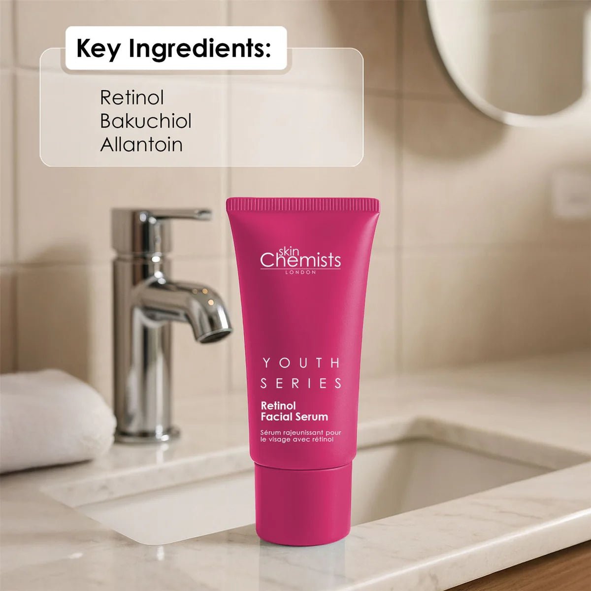Skin Chemist Youth Series Retinol Facial Serum 30ml - liquidation.store
