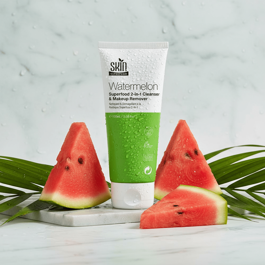 Skin Superfood Watermelon 2 - in - 1 Cleanser & Makeup Remover 100ml - liquidation.store