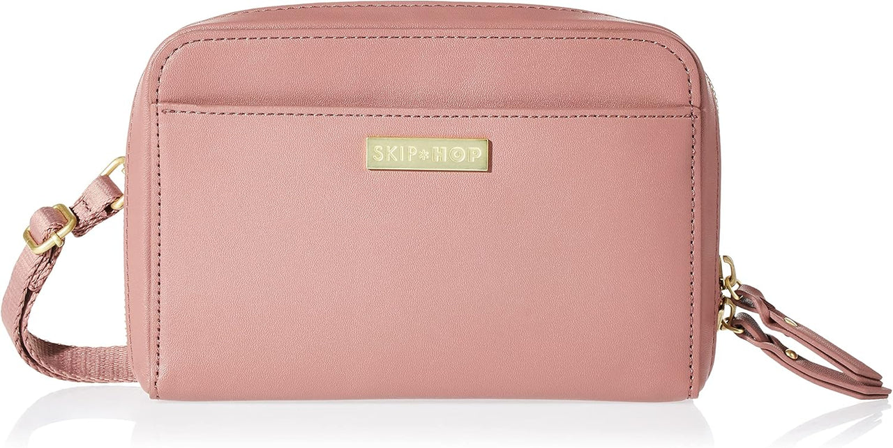 Skip Hop Greenwich Convertible Hip Pack - Dusty Rose - liquidation.store