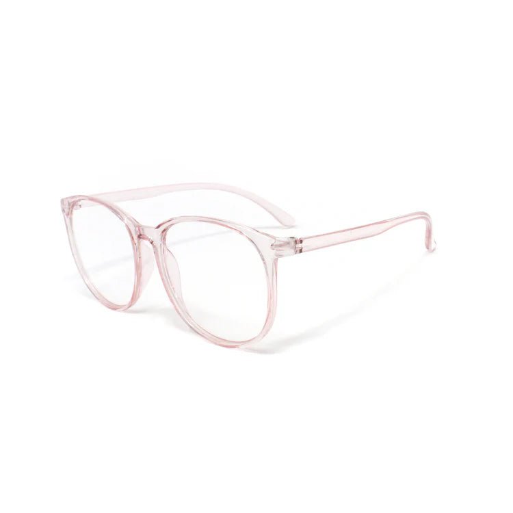 SMUG Blue Light Blocking Glasses - Clear Pink - liquidation.store