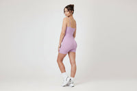Snuggz Lilac Super Stretch Ribbed Waist Short Unitard (Various Sizes) - liquidation.store