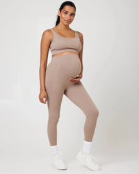 SnuggzFit Maternity Classic 2Pcs Set - Brown (Various Sizes) - liquidation.store