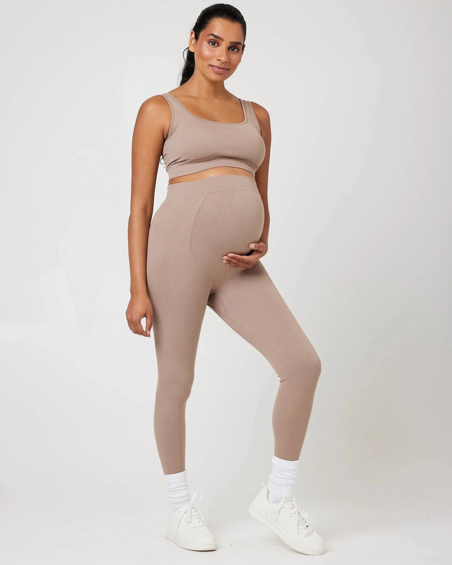 SnuggzFit Maternity Classic 2Pcs Set - Brown (Various Sizes) - liquidation.store