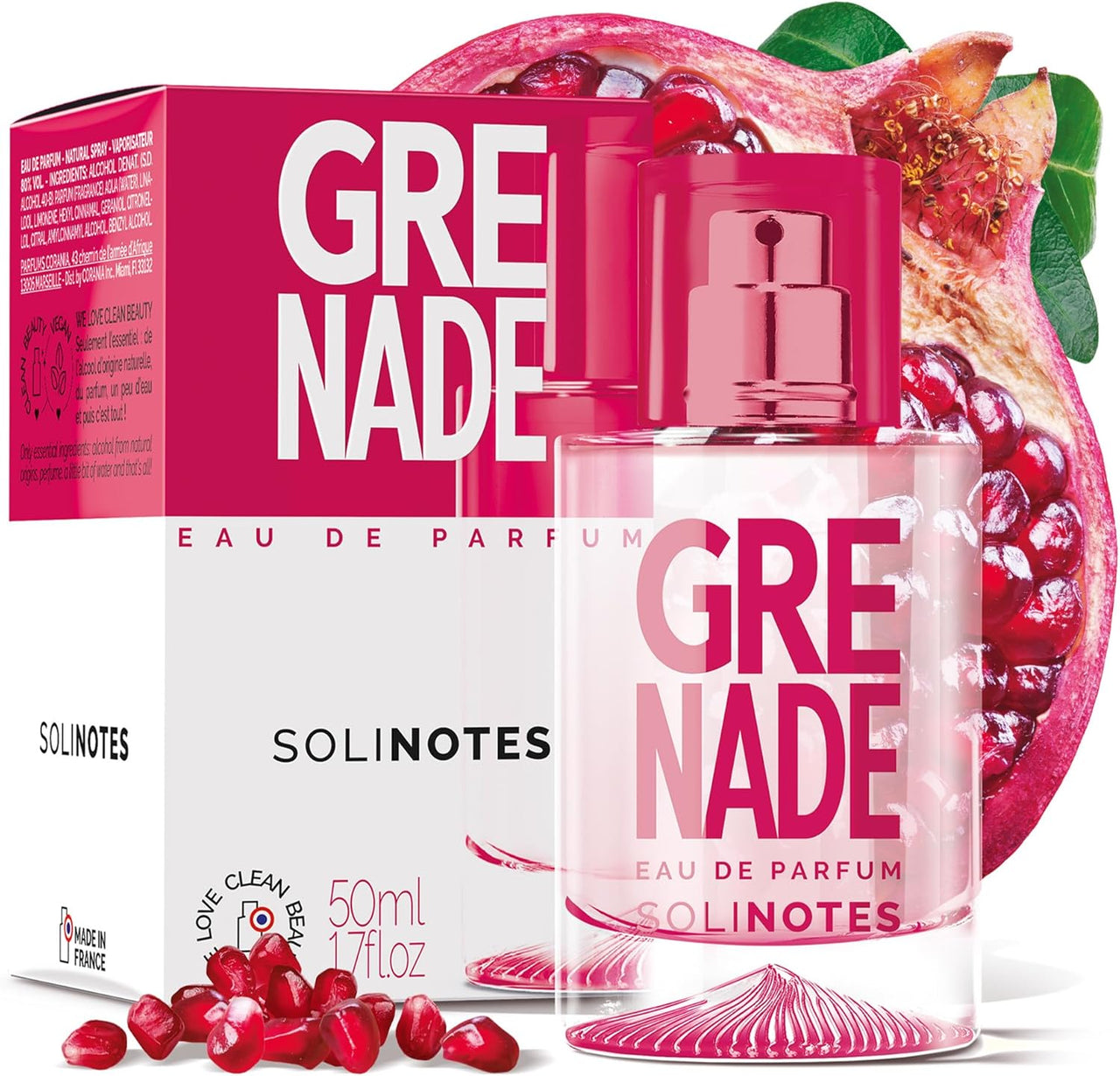 Solinotes POMEGRANATE - EAU DE PARFUM (50ml) - liquidation.store