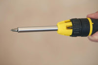 Thumbnail for STANLEY 0 - 68 - 010 Multibit Ratchet Screwdriver + 10 Bits - liquidation.store