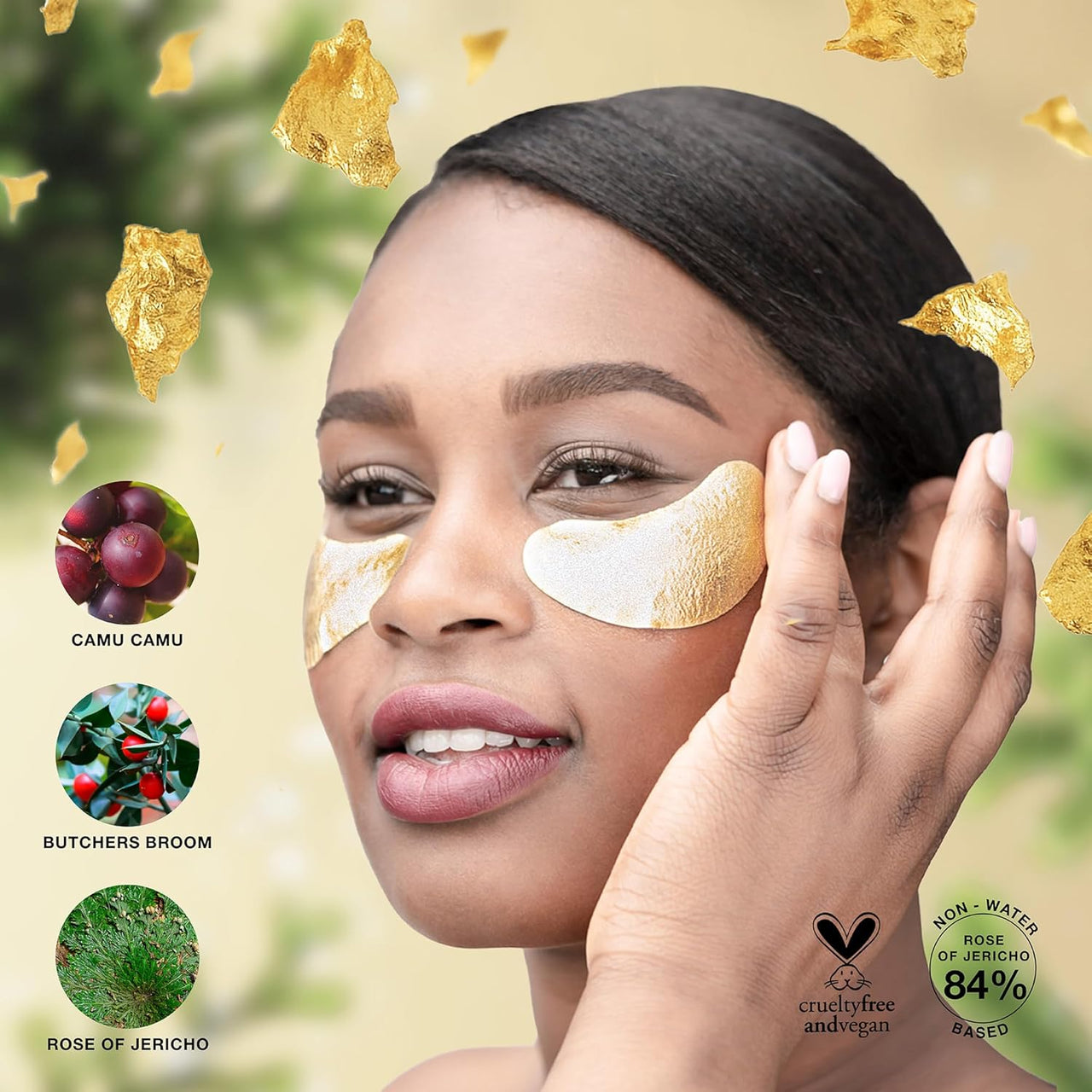 Starskin Luxury Gold Foil Revitalizing Eye Masks x 5 - liquidation.store