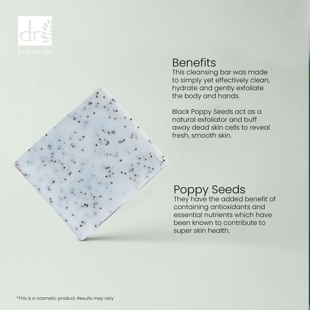 Strawberry & Poppy Seed Cleansing Bar 100g - liquidation.store