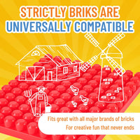 Thumbnail for Strictly Briks Beginner Briks Baseplate 12.5