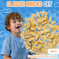 Thumbnail for Strictly Briks Classic Bricks 96 Piece 2x4in - Sand - liquidation.store