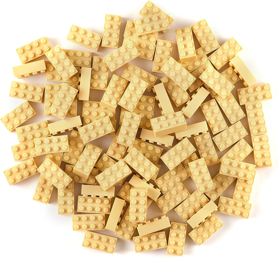 Strictly Briks Classic Bricks 96 Piece 2x4in - Sand - liquidation.store