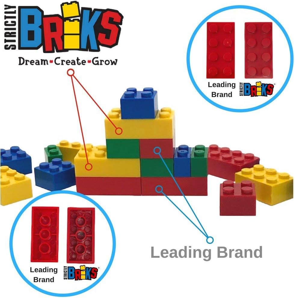 Strictly Briks Classic Briks Building Starter Kit - 672 Pieces - liquidation.store