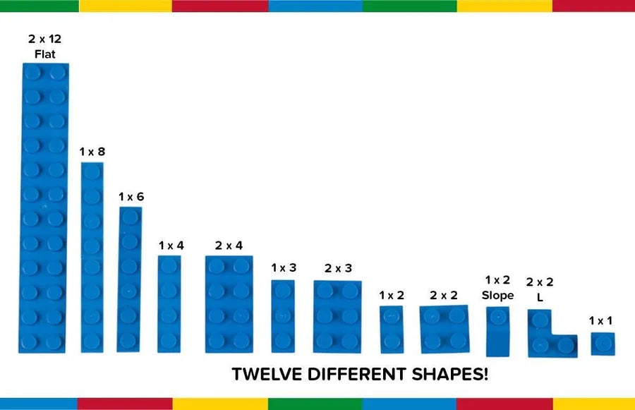 Strictly Briks Starter Kit - 672 Pieces & 3 Baseplates