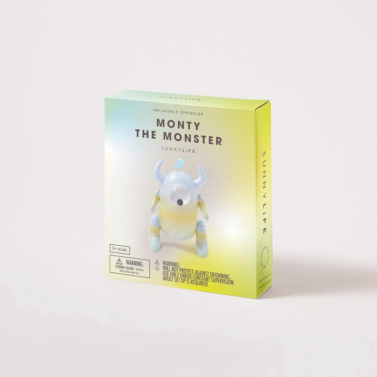 Sunnylife - Inflatable Monty The Monster Sprinkler - liquidation.store