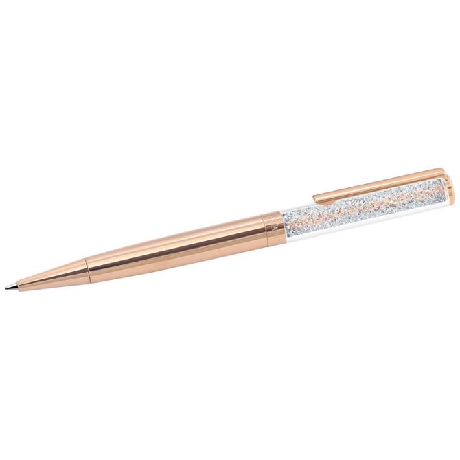 Swarovski Crystalline Ballpoint Pen - Black Ink in Rose Gold - liquidation.store