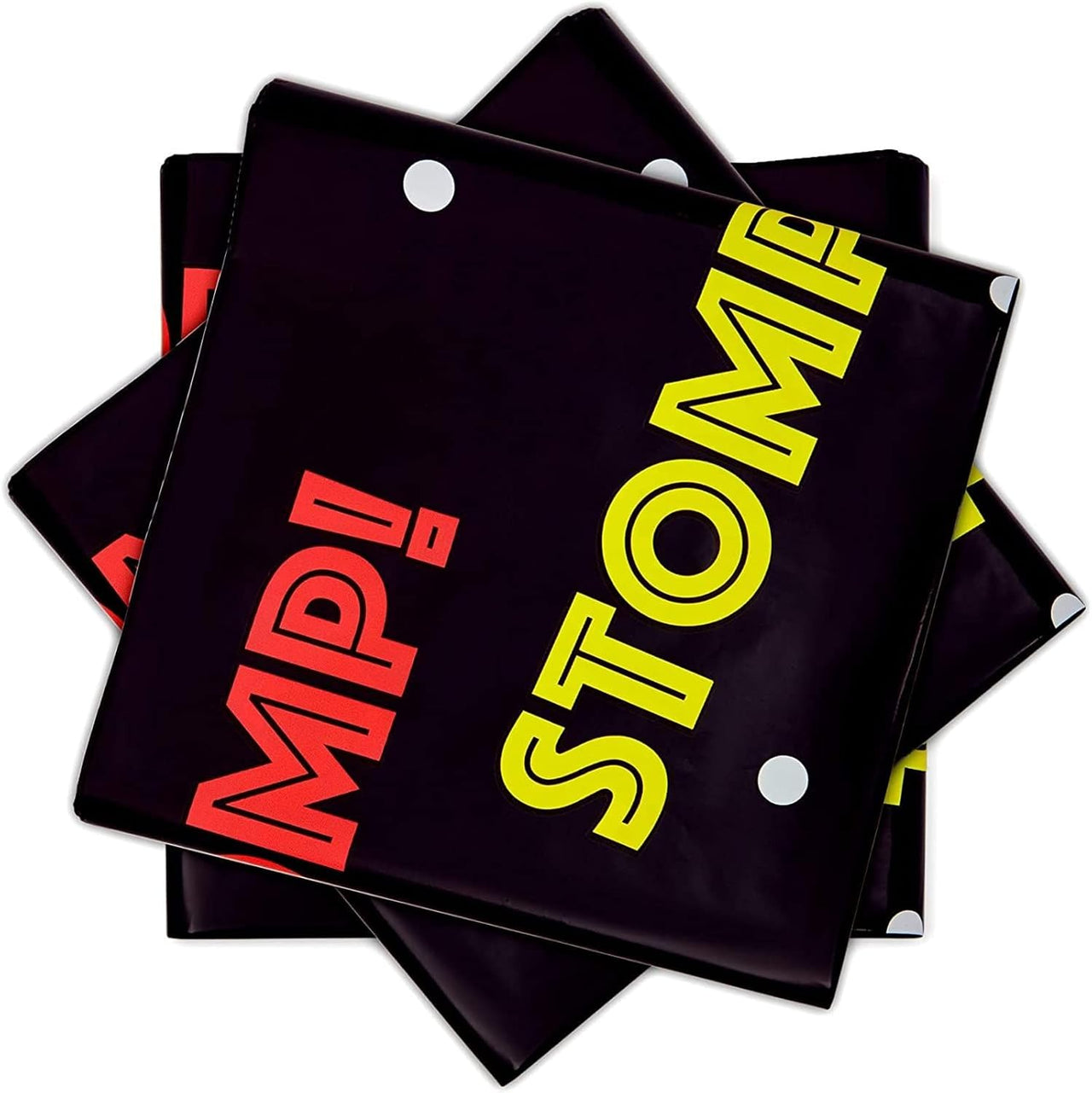 T - Rex Plastic Tablecloth for Dinosaur Birthday Party (Black 54x108in - 3 Pack) - liquidation.store