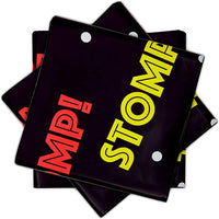 Thumbnail for T - Rex Plastic Tablecloth for Dinosaur Birthday Party (Black 54x108in - 3 Pack) - liquidation.store