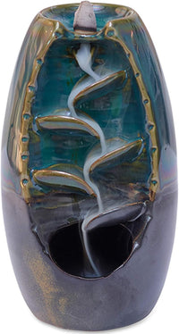 Thumbnail for Tanness Backflow Burner - Incense Ceramic Waterfall Holder with 10 Cones - liquidation.store