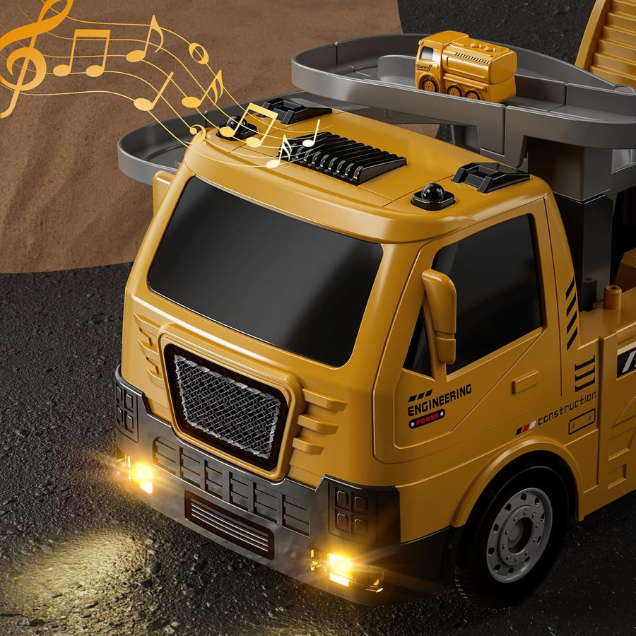 TEMI Kids Engineering Crane - for Boys & Girls Aged 4 - 6 - liquidation.store