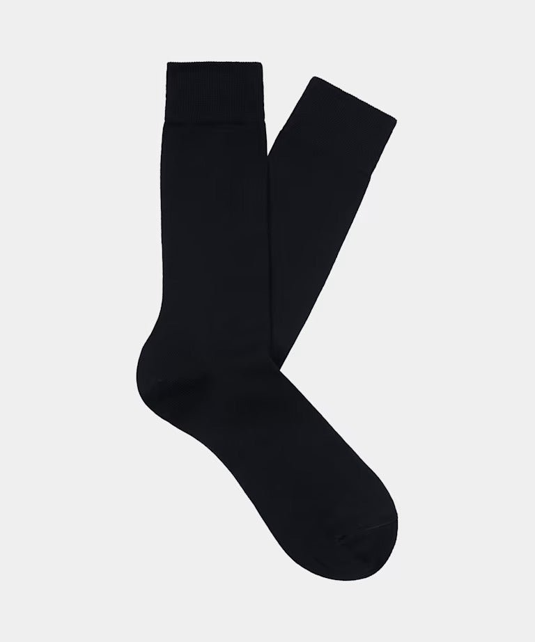 The Fine Black Cotton Sock Collection - 18 pairs - liquidation.store