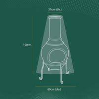 Thumbnail for The Garden & Home Co Chiminea Cover (100cm) - liquidation.store