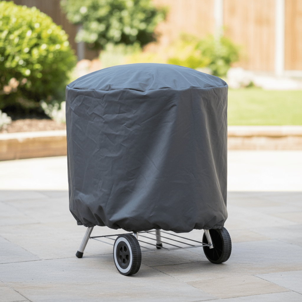 The Garden & Home Co Grey Kettle Barbecue Cover (90 x 71 cm) - liquidation.store