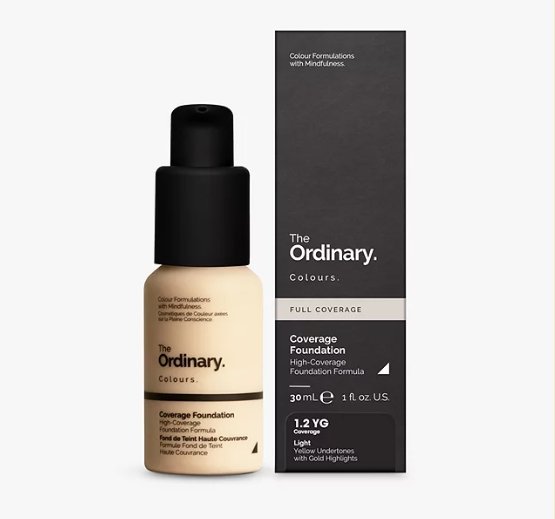 The Ordinary Coverage Foundation 3 pack 1.2YG 30ml SPF15 - liquidation.store