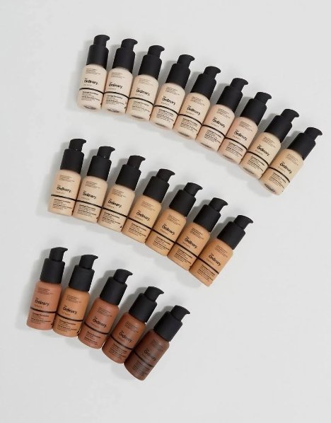 The Ordinary Coverage Foundation 3 pack 1.2YG 30ml SPF15 - liquidation.store