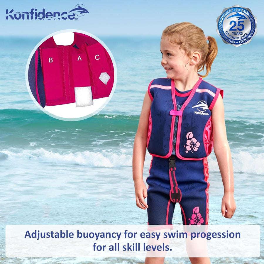 The Original Konfidence Children's Swim Jacket - Multicoloured (18 - 36 months) - liquidation.store