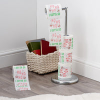 THE TWIDDLERS 5 Christmas Santa Toilet Rolls - 3 - Ply Soft - liquidation.store