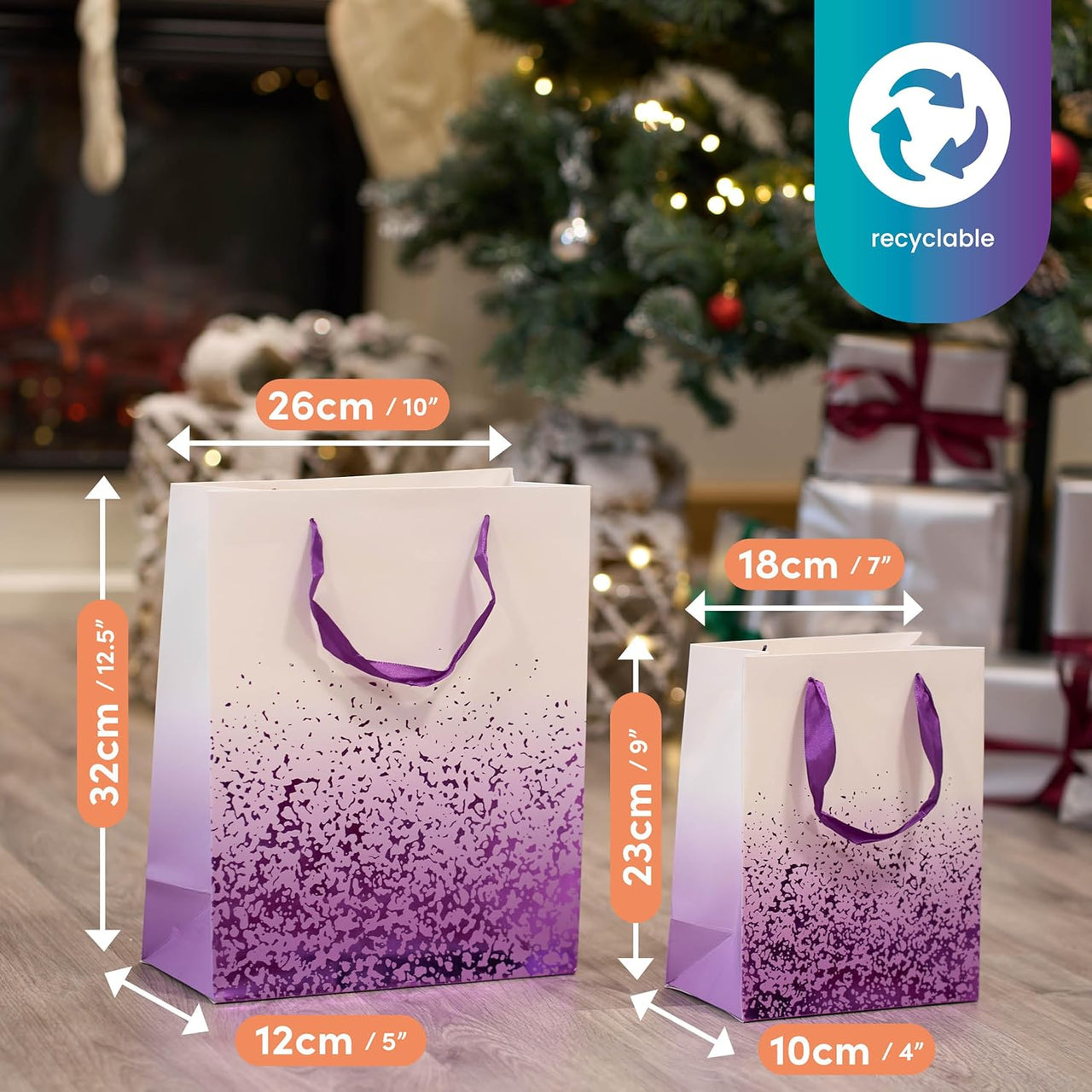 THE TWIDDLERS - 8 Colourful Gift Bags (Assorted Colours & Sizes) - liquidation.store