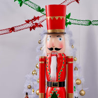 THE TWIDDLERS - Giant Christmas Nutcracker Soldier Decoration, 120cm/4ft - liquidation.store