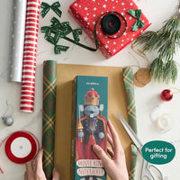 THE TWIDDLERS Hand-Painted Wooden Mouse King Nutcracker - 30cm - liquidation.store