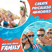 Thumbnail for The Ultimate Pool Ball in Red/Blue - Fill with Water for Underwater Games (6+YRS) - liquidation.store