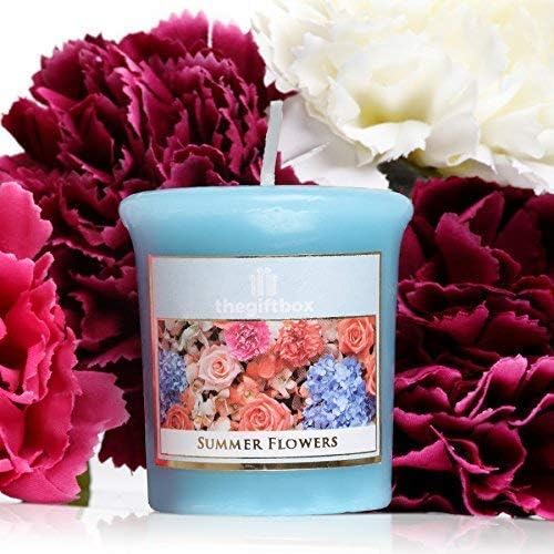 TheGiftbox Scented Candles Jellykiss Scent - 12 Votive Candles - liquidation.store