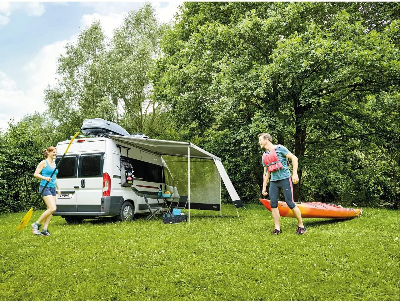 Thule Sun Blocker G2 Side Panel Caravan Awning 2.5 metre Omnistor 9200 - liquidation.store