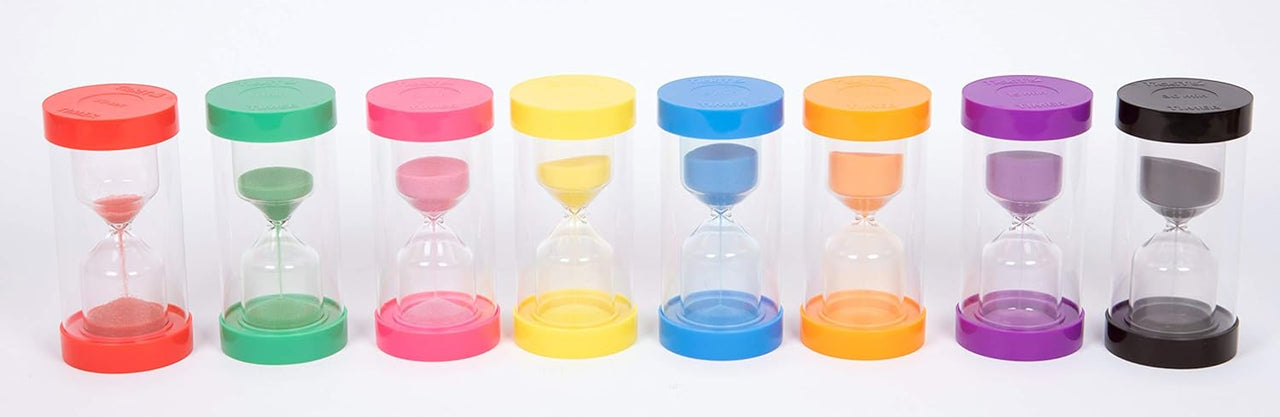 Tickit Colourbright Educational Sand Timer - Pink - liquidation.store