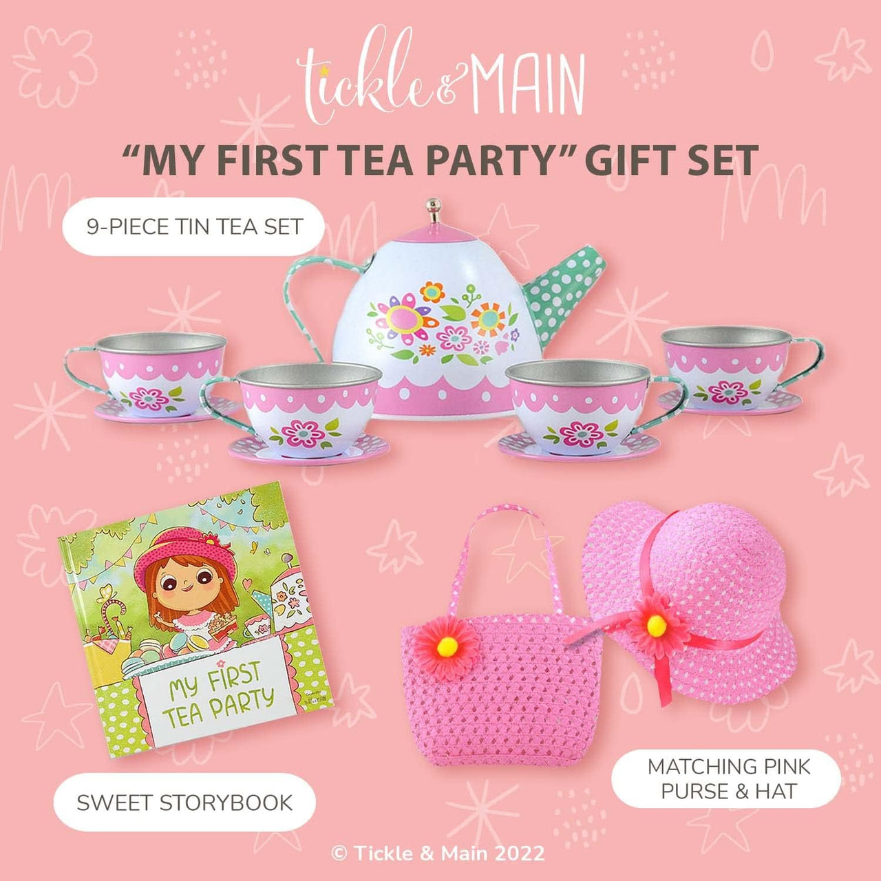 Tickle & Main My First Tea Party Gift Set - liquidation.store