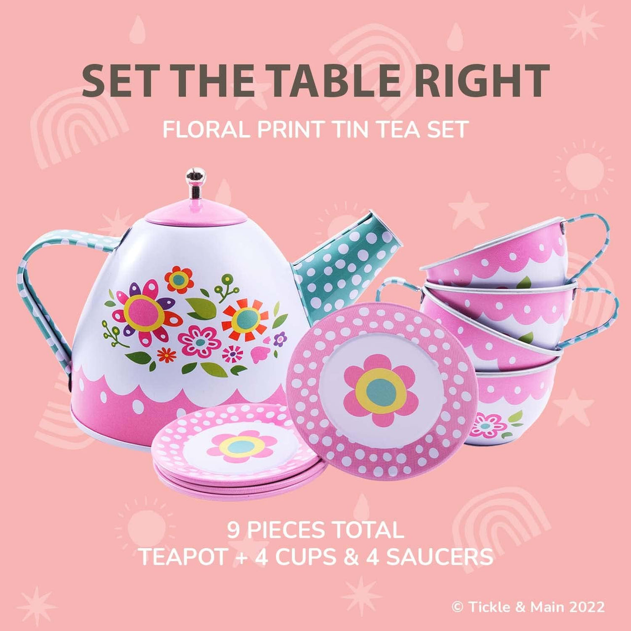 Tickle & Main My First Tea Party Gift Set - liquidation.store