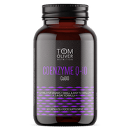 Tom Oliver Nutrition Coenzyme Q - 10 100mg - 60 capsules - liquidation.store