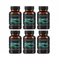 Tom Oliver Nutrition Vitamin B Complex for Energy, Nervous & Hormone Support - 6 Pack (360 Capsules) - liquidation.store
