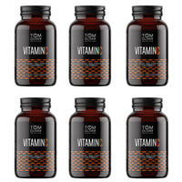 Tom Oliver Nutrition Vitamin C 1000mg - 6 Pack (360 Capsules) - liquidation.store