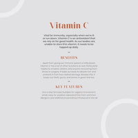 Tom Oliver Nutrition Vitamin C 1000mg (60 Capsules) - liquidation.store