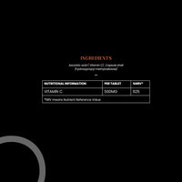 Tom Oliver Nutrition Vitamin C 1000mg (60 Capsules) - liquidation.store