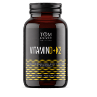 Tom Oliver Nutrition Vitamin D+K2 (60 Capsules) - liquidation.store