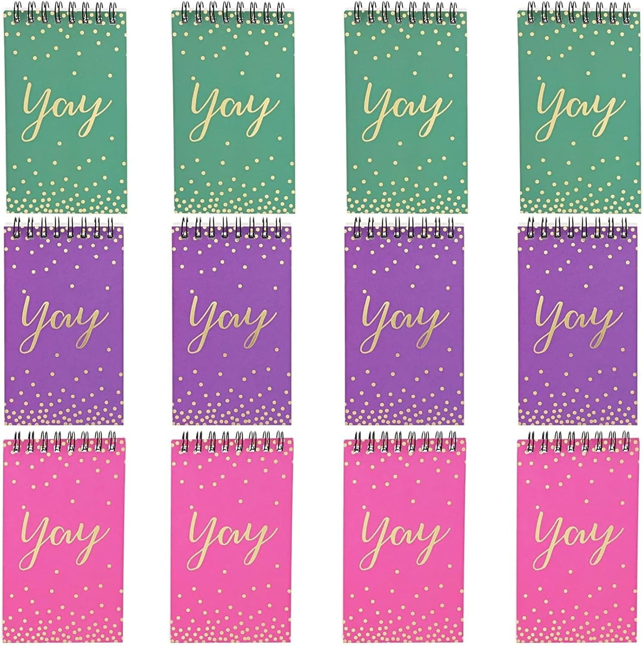 Top Spiral Notebooks - 12 Pack (3 Colours) - liquidation.store