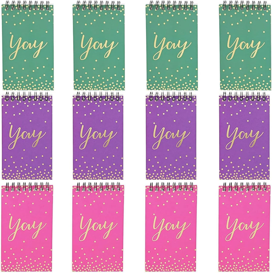 Top Spiral Notebooks - 12 Pack (3 Colours) - liquidation.store