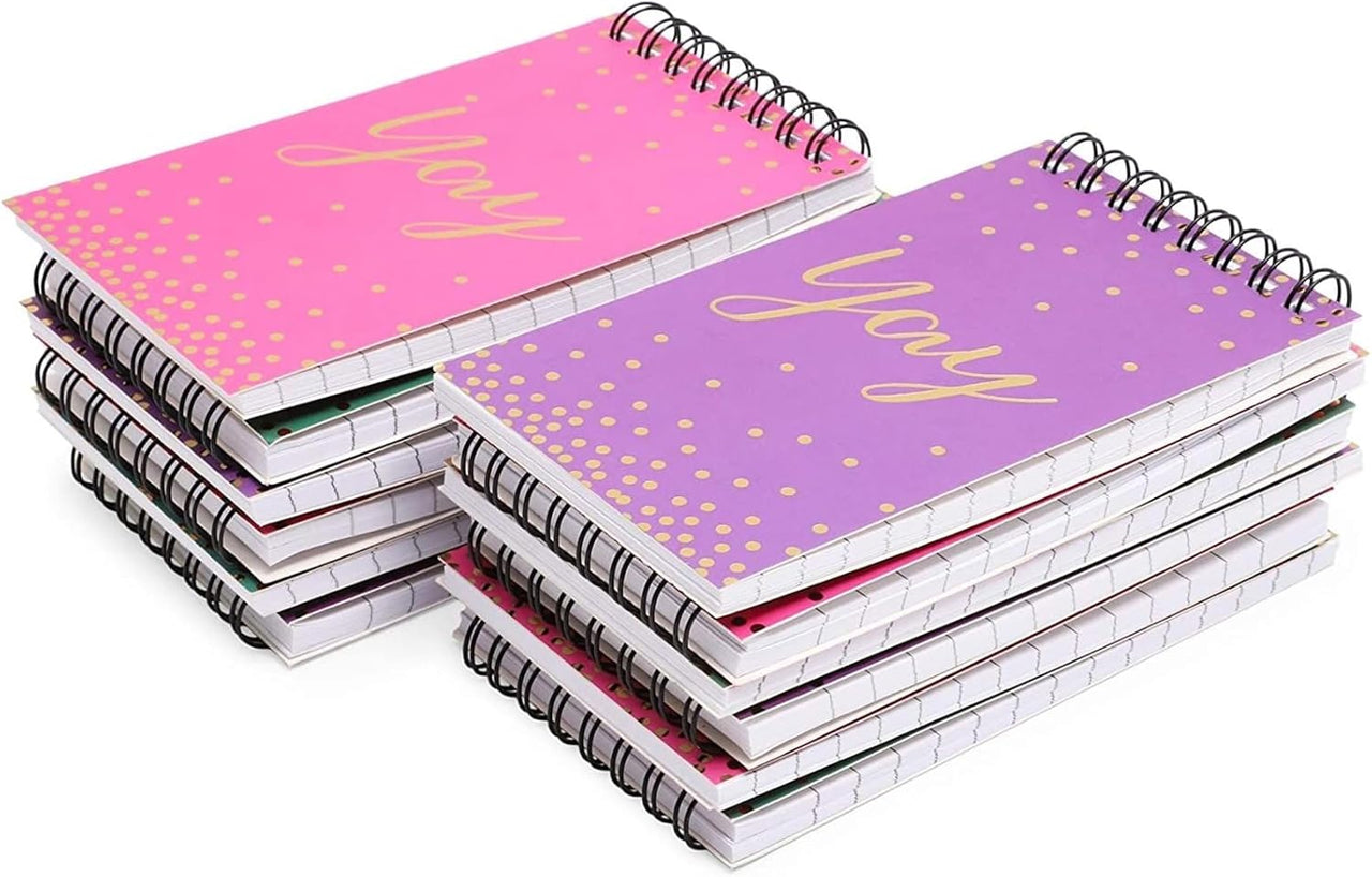 Top Spiral Notebooks - 12 Pack (3 Colours) - liquidation.store