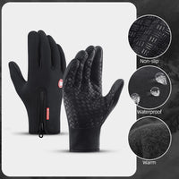 Thumbnail for Touch Screen Anti - slip Thermal Winter Gloves for Running, Cycling (Large) - liquidation.store